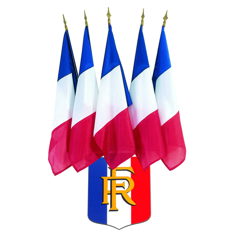 ÉCUSSON PORTE-DRAPEAUX