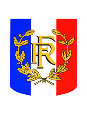 ÉCUSSON PORTE-DRAPEAUX