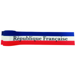 RUBAN TRICOLORE IMPRIMÉ