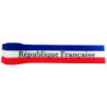 RUBAN TRICOLORE IMPRIMÉ