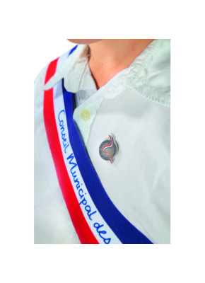 ÉCHARPE CONSEIL MUNICIPAL DES JEUNES