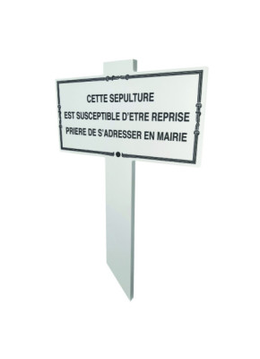 PLAQUE DE CONCESSION - LOT DE 10
