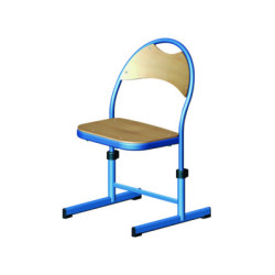 CHAISE D'ÉCOLE LISE RÉGLABLE
