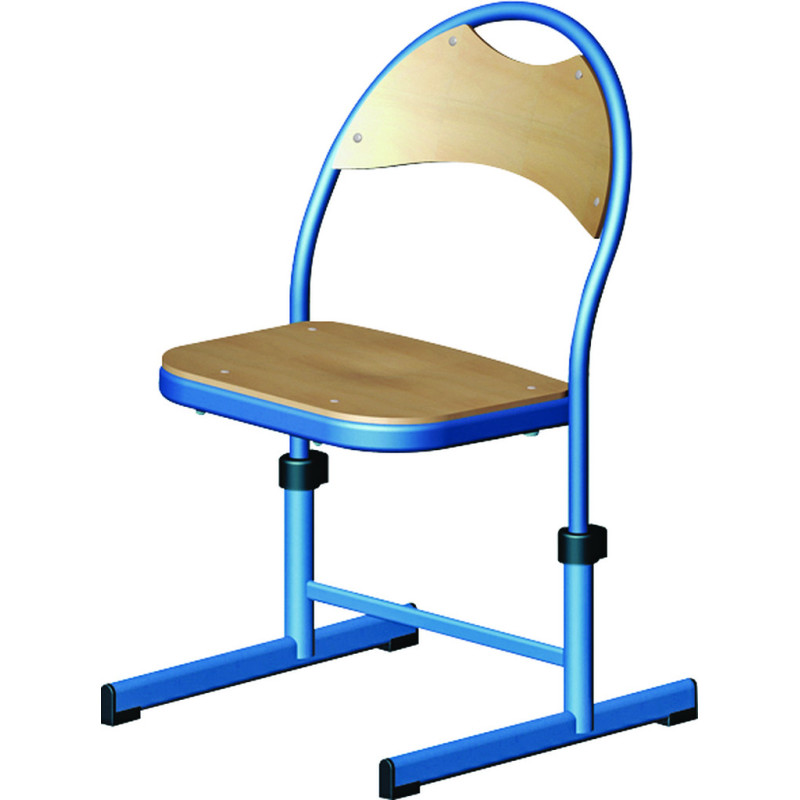 CHAISE D'ÉCOLE LISE RÉGLABLE