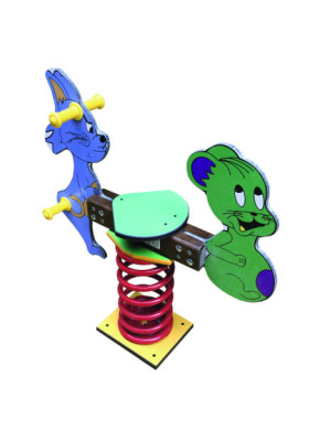 JEU RESSORT ENFANT TOM ET JERRY OU BODILLON
