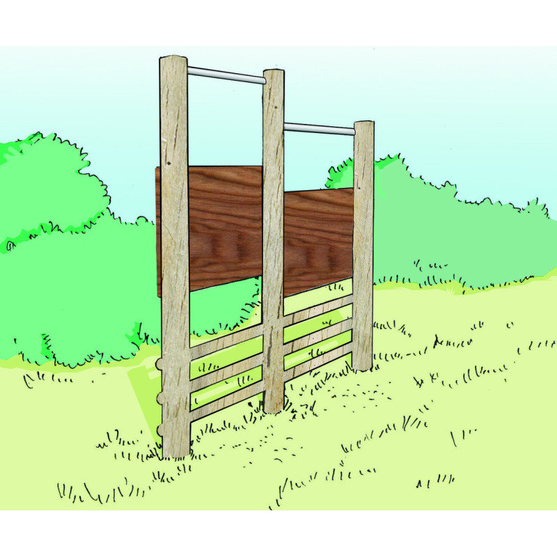 MODULE PARCOURS SANTÉ - ESPALIER DOUBLE