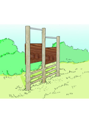 MODULE PARCOURS SANTÉ - ESPALIER DOUBLE