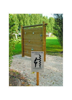 MODULE PARCOURS SANTÉ - MUR D'ESCALADE