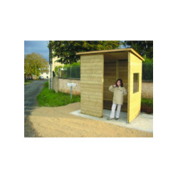 PAROI COUPE-VENT POUR ABRI...