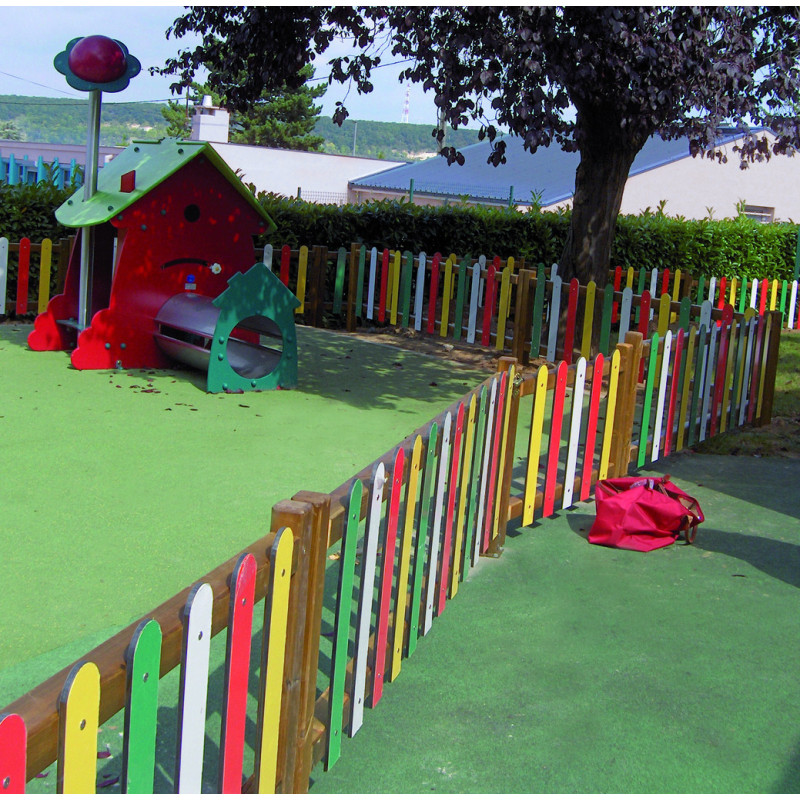 BARRIÈRE AIRE DE JEUX COULEUR