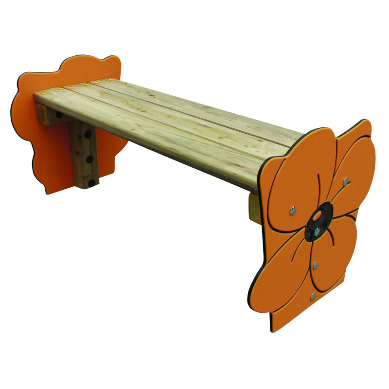 BANQUETTE ENFANT BOIS FLEUR
