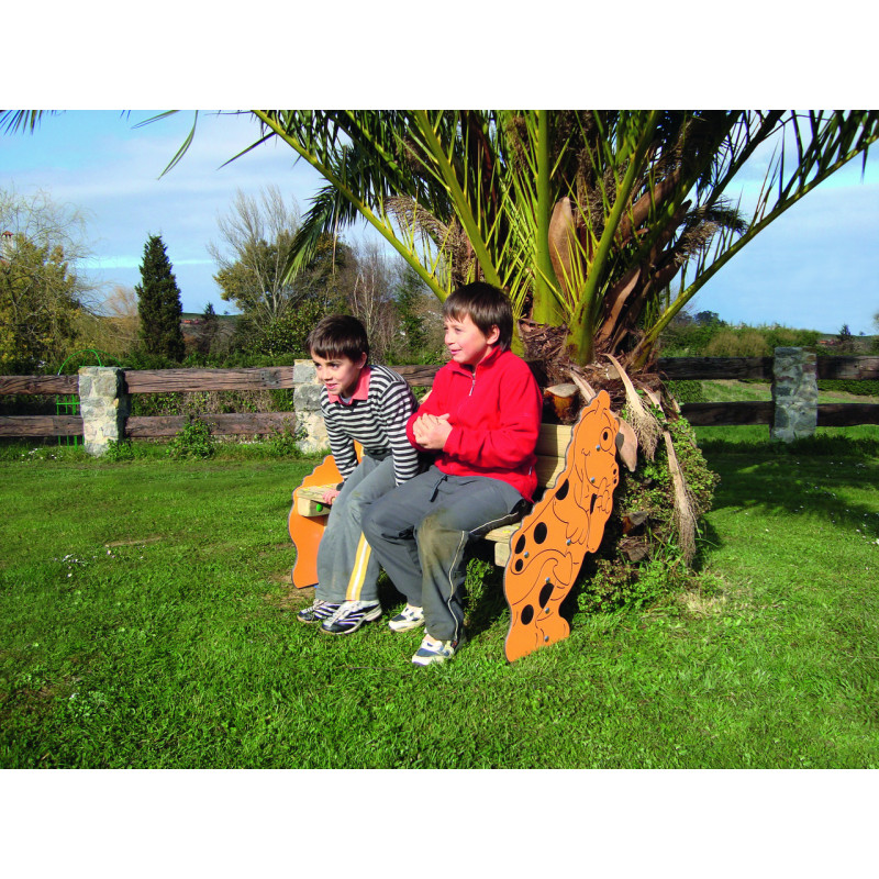 BANC LUDIQUE BOIS DRAGON