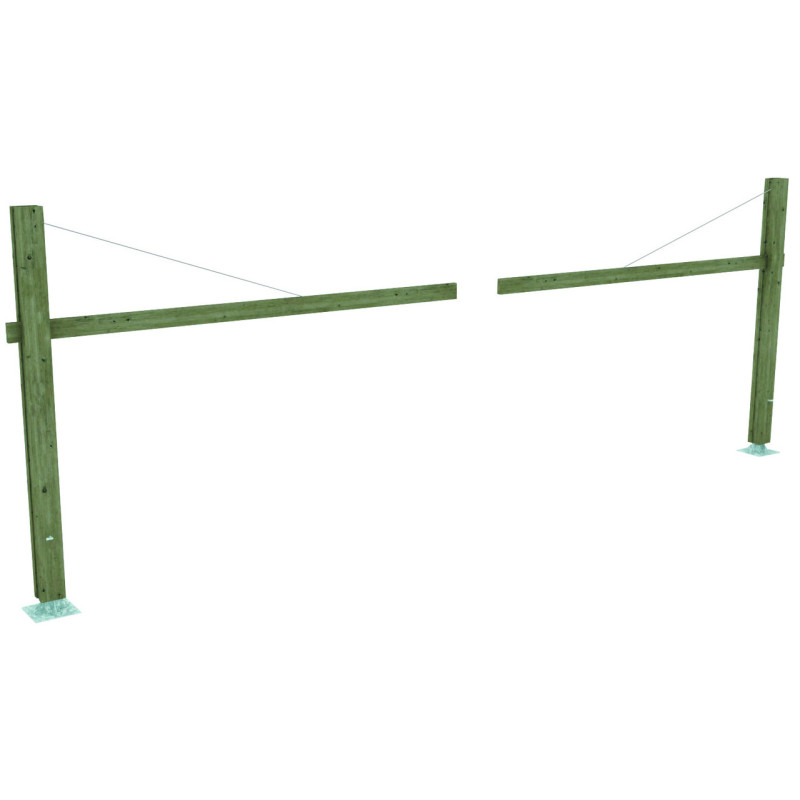 PORTIQUE LIMITEUR DE HAUTEUR PIVOTANT PIN