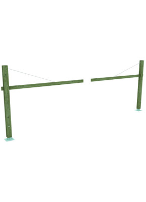 PORTIQUE LIMITEUR DE HAUTEUR PIVOTANT PIN