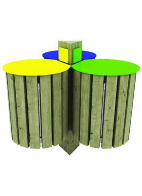 COUVERCLES POUR POUBELLE DE TRI COTINUS