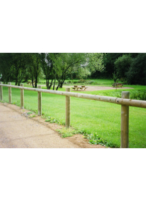 BARRIÈRE BOIS SIMPLE LISSE