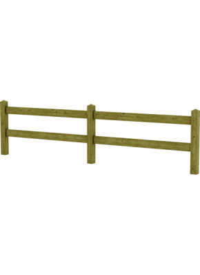 BARRIÈRE BOIS LISSE RECTANGLE