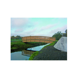 PASSERELLE PIÉTONNE CINTRÉE...