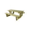 TABLE PIQUE-NIQUE EN BOIS ABÉLIE