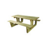 TABLE DE JARDIN AVEC BANCS PIVOINE