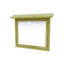 VITRINE D'EXTÉRIEUR BOIS TWIT