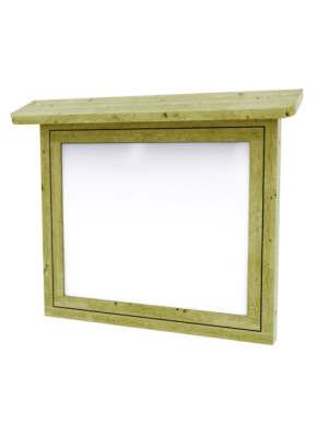 VITRINE D'EXTÉRIEUR BOIS TWIT