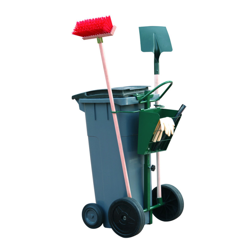 CHARIOT DE VOIRIE POUR CONTENEUR