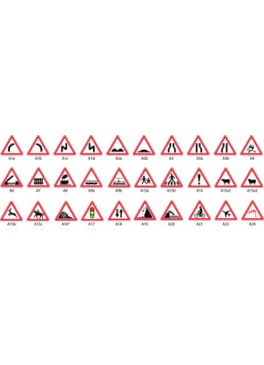 PANNEAUX SIGNALISATION DANGER : TYPE A