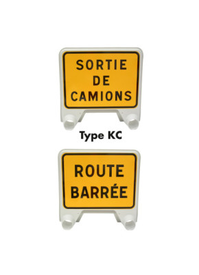 PANNEAUX SIGNALISATION TEMPORAIRE : GAMME MISTRAL