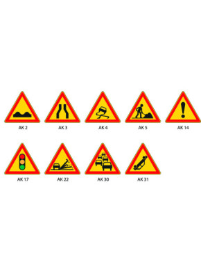 PANNEAUX SIGNALISATION TEMPORAIRE : GAMME MISTRAL