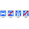 PANNEAUX DE SIGNALISATION AUTOROUTIERS : TYPE C