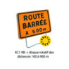 PANNEAUX INDICATION DE CHANTIER : TYPE KC