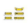 PANNEAUX DÉVIATION TEMPORAIRE : TYPES KD21 ET KD22
