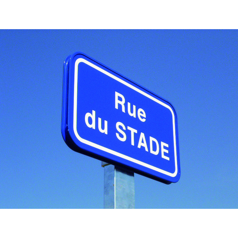 PANNEAU DE RUE PERSONNALISABLE PROFIL