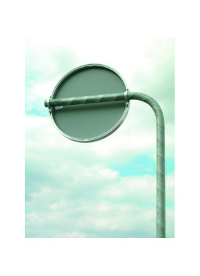 POTENCE TUBE DE FIXATION POUR PANNEAU SIGNALISATION
