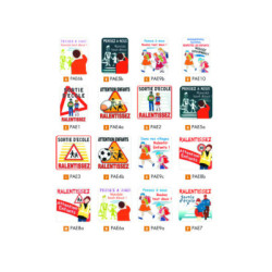 PANNEAU DE SÉCURITÉ ENFANTS