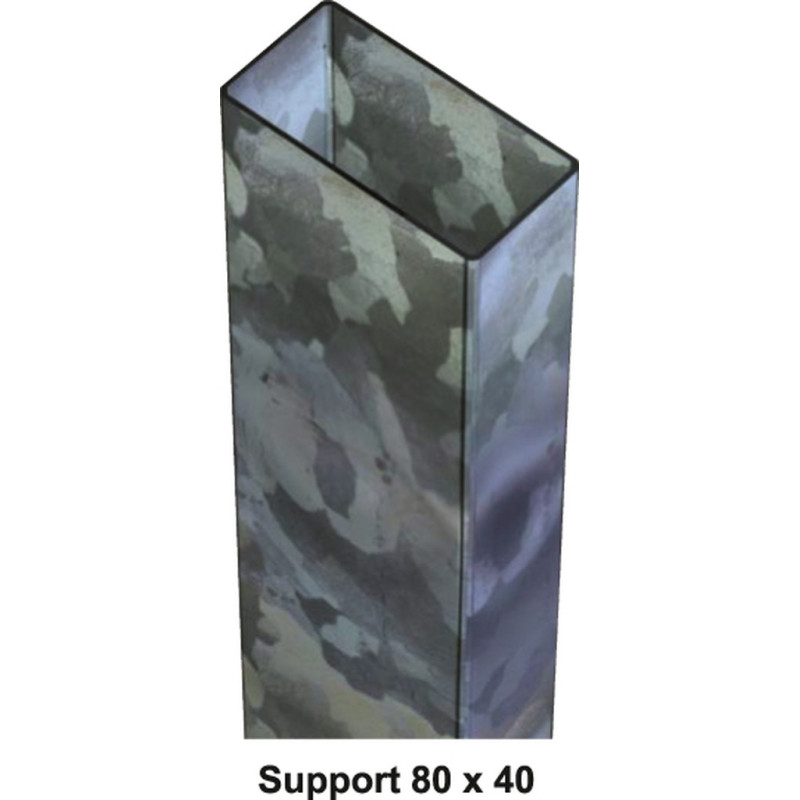 SUPPORT PANNEAU EN ACIER GALVANISÉ
