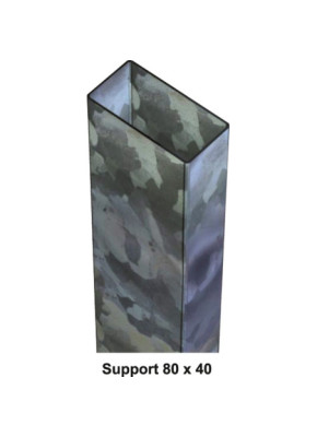 SUPPORT PANNEAU EN ACIER GALVANISÉ