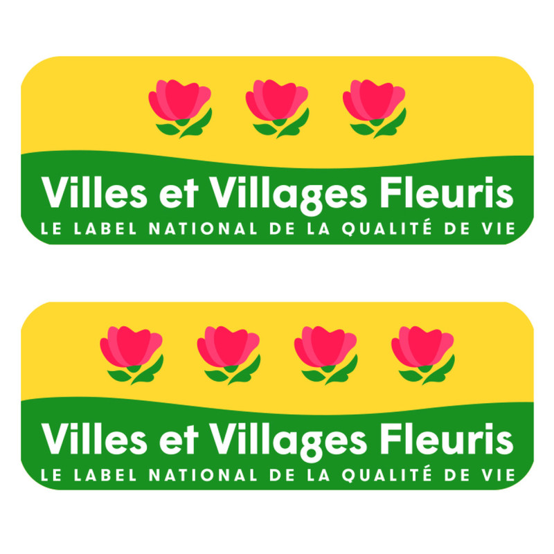 PANNEAU "VILLE FLEURIE" "VILLAGE FLEURI"