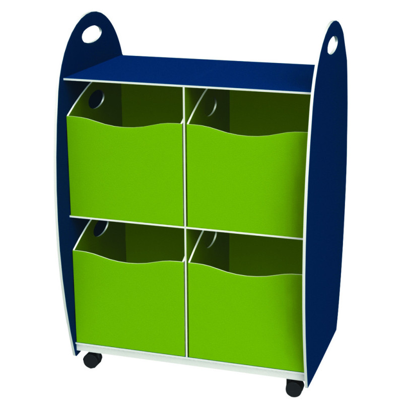 MEUBLE SCOLAIRE RANGEMENT BAS