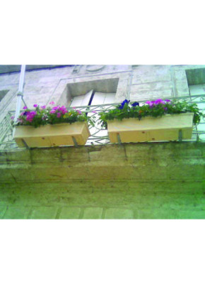 BALCONNIÈRE SUSPENDUE EN POLYÉTHYLÈNE