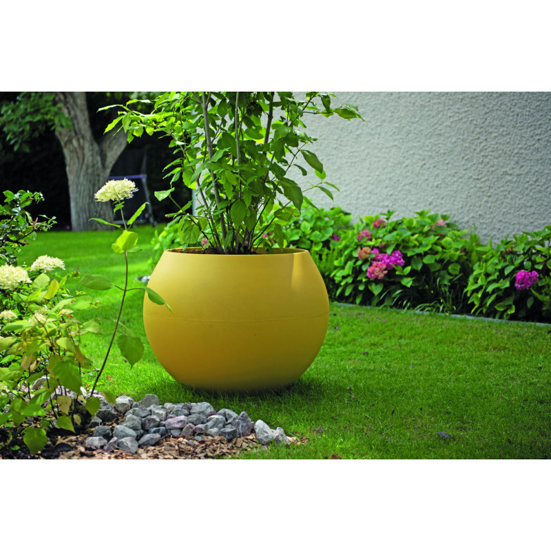 POT DE FLEURS ROND POLYÉTHYLÈNE MILÉO