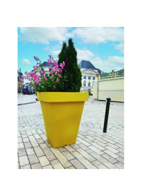 POT ROND ET CARRÉ POLYÉTHYLÈNE DÉCO