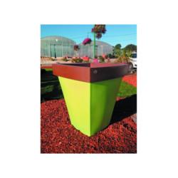 POT FLEURS BICOLORE...