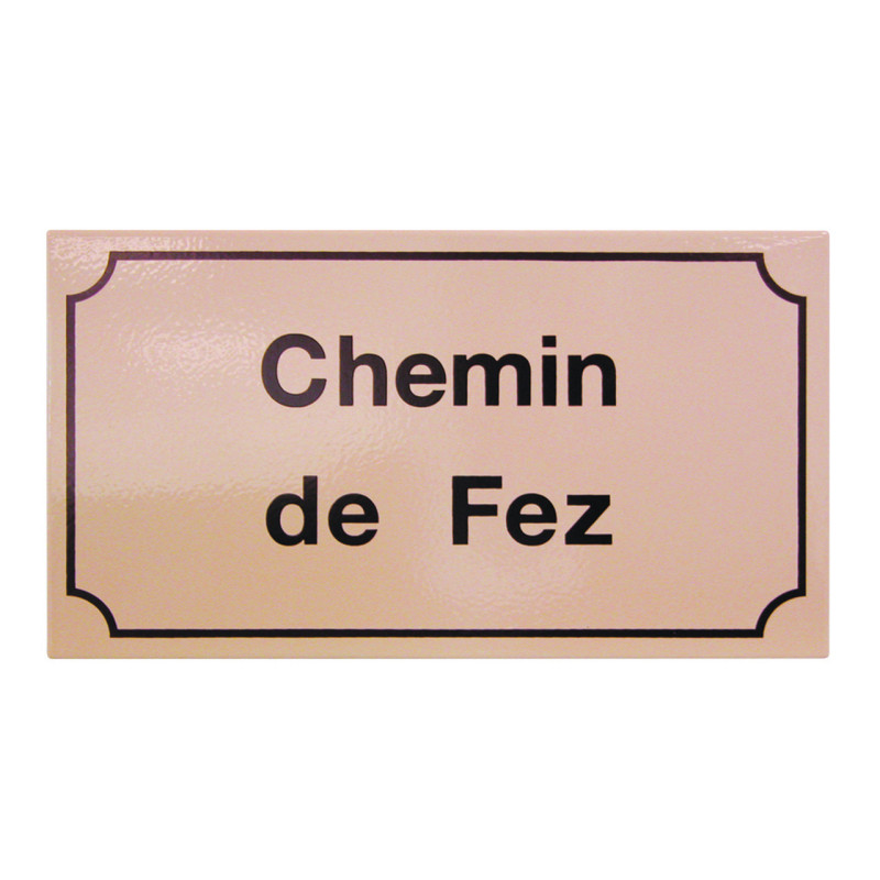 NUMÉRO, PANNEAU ET PLAQUE DE RUE ÉMAIL