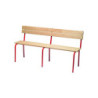 Banc avec dossier