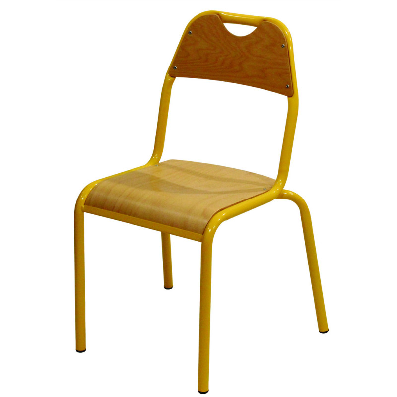 CHAISE SCOLAIRE ÉTUDE 4 PIEDS