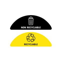 STICKERS POUR POUBELLE...