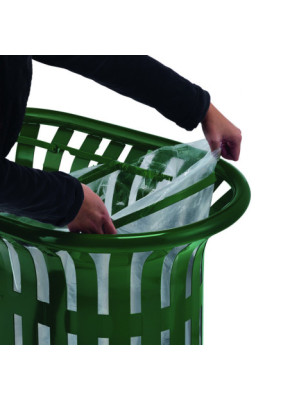 Mise en place et retrait du sac facile