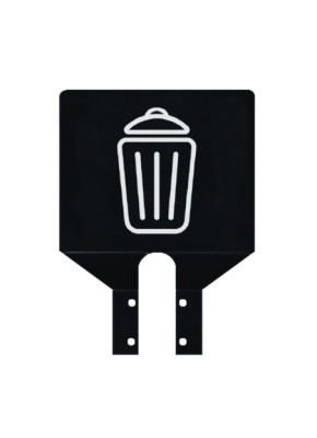 Plaque pour poteau - Déchets non recyclables